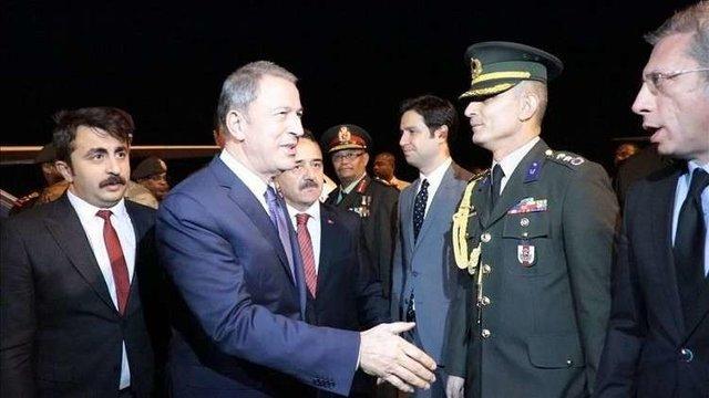 سفر وزیر دفاع ترکیه به لیبی و سودان سفر وزیر دفاع ترکیه به لیبی و سودان