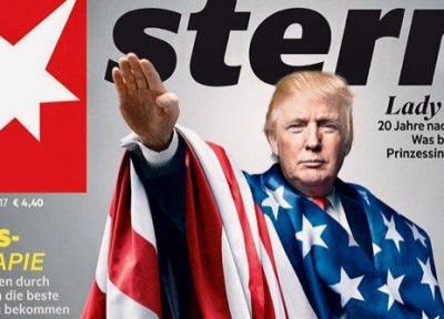 ماجرای تصویر ترامپ روی جلد مجله آلمانی چیست؟