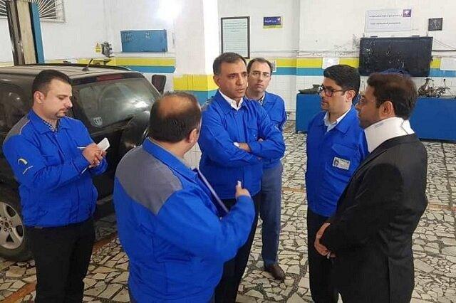 بازدید مدیران خدمات پس از فروش ایران خودرو از استان مازندران