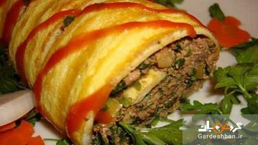 رولت جگر متفاوت و خوشمزه طرز تهیه رولت جگر متفاوت و خوشمزه
